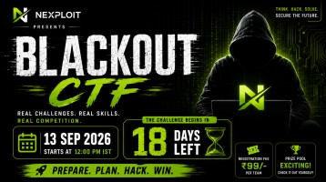BLACKOUT CTF 2026 by Nexploit