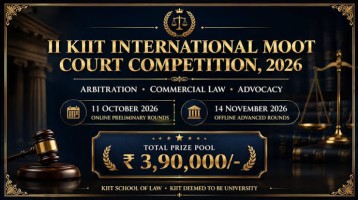 II KIIT International Moot Court Competition 2026