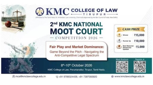 2nd KMC National Moot Court Competition 2026