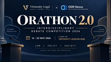 Orathon 2.0 : Interdisciplinary Debate Competition 2026 by Virtuosity Legal & ODR Nexus