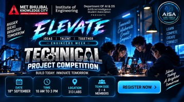 ELEVATE 2026 Technical Project Competition at MET BKC Nashik