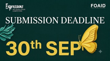 Expressions Art Installation Competition 2026 by FOAID
