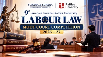9th Surana & Surana–Raffles University Labour Law Moot Court Competition 2026–27