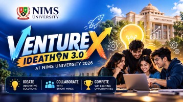 VENTUREX : Ideathon 3.0 at NIMS University 2026