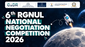 6th RGNUL National Negotiation Competition 2026