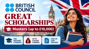 British Council GREAT Scholarships 2027