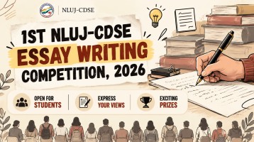 1st NLUJ-CDSE Essay Writing Competition 2026