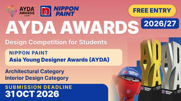 Nippon Paint Asia Young Designer Awards (AYDA) 2026/27